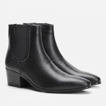 Dydis 40&ndash;46 Vyri&scaron;ki paauk&scaron;tinti batai Madingi vyri&scaron;ki auk&scaron;takulniai batai Odiniai Chelsea ankle boots 40