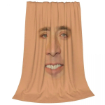 Nicolas Cage pilno veido vilnonis pledas Naujovi&scaron;kas pledas namams Kilimo gabalas 30x40in