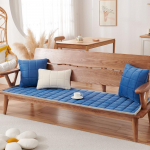 Nauja sofa pagalvėlė visais sezonais, neslystanti, pliu&scaron;inė, pastorinta, biuro, paprasta, medžio masyvo sofa užvalkalas 60*160cm brown