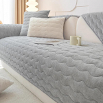 &Scaron;iltas Pieno Aksomo Sofos Kilimėlis Naujas Žieminis Sutir&scaron;tintas Neslystantis Žiemos Bangų Stiliaus Trumpo Pliu&scaron;o Pagalvėlė Odinės Sofos Užvalkalas Užvalkalas Audinys 70x70cm