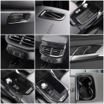 Haval H6 3 kartos 2022 automobilių salono aksesuarai centrinės konsolės dalies modifikavimo panelio rėmelio apdaila nerūdijantis plienas Style I