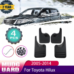 Skirtas Toyota Hilux SW4 Fortuner AN10 AN20 AN30 AN50 2005~2014 Priekiniai galiniai ratai Purvasaugiai purvasaugiai purvasaugiai automobiliui style A