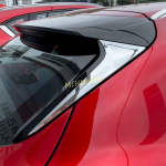 Chromuota automobilio galinės bagažinės lango spoilerio sparno apdailos juosta Mazda CX30 CX-30 DM