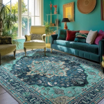 Turki&scaron;ko etninio stiliaus kilimas Persi&scaron;kas Amerikieti&scaron;kas Vintažinis Svetainės Sofos Kavos Stalo Grindų Pagalvėlė Miegamojo Lovos &Scaron;oninė Antklodė 60X90CM(2X5.3FT
