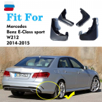 Purvasargiai Mercedes Benz E klasės W212 Purvasaugis Purvasaugis Purvasaugis Sparnas Purvasaugiai auto priedai auto styline Priekis Galinis tamsiai pilka spalva