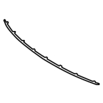 Apatinės priekinio buferio apdailos detalė Mercedes-Benz W257 (2022-2023) RAMBO