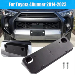 Car Front Bumper License Plate Bracket kit For Toyota 4Runner 2014- Frame Holder Mount Bracket ABS 5211435040 TO1068130 gray