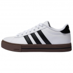 Adidas Daily 4.0 Sintetinės odos žemi krep&scaron;inio batai Unisex Balti Juodi KI2345 40