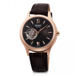 Orient Automatinis su japoni&scaron;ku atviru rudu laikrodžiu, Mechaninis, Gamintojo garantija, &Scaron;irdis, RN-AG0727Y, Moteri&scaron;kas,