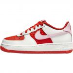 Nike Air Force 1 Low GS Valentino diena 2025 Balti Raudoni Rožiniai Batai HV5165-121 38.5