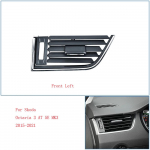 Octavia automobilio priekinės centrinės panelės kairės de&scaron;inės vidurinės oro kondicionieriaus angos grotelių oro angos panelės dangtelis Skoda 2015- 5E0820951D Left 1PC
