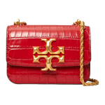 Tory Burch Eleanor Magnetinis Užsegimas Odinė Grandinėlės Rankinė Moteri&scaron;ka Pečių Rankinė Bordo 77044-610 Basic Set (Bag+Dust Bag)