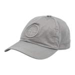 Stone Island logotipas Nailonas Poliesteris Snapelis Kepurė Vyri&scaron;kos kepurės Pilka K1S159100995S0076-V0061 XL