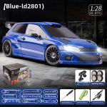 Naujas 1/28 Cool Drift nuotolinio valdymo automobilis viso dydžio keturių varomų ratų didelės spartos stiprios galios lenktyninio automobilio modeliavimo modelis, vaiki&scaron;kas žaislas berniukui 1 Battery