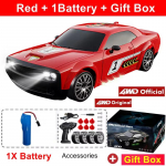 Naujas 4WD nuotolinio valdymo automobilis RC Drift GTRPRO High Speed ​​Model AE86PRO LED su &scaron;viesomis Lenktynių sportiniais žaislais Dovana suaugusiems berniukams mergaitėms vaikams 1 battery