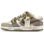 Nike Dunk Wear resistant And Lightweight Low top Skateboard Shoes Unisex Brown HQ1175-240(Team-726) 44 beige