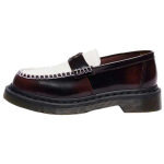 Dr. Martens Penton Heart Suede Madingi Slip-On Mokasinai Moteri&scaron;ki Mokasinai Vy&scaron;nių Raudonumo 42594600 37