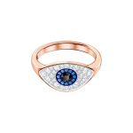 Swarovski simbolinis blogos akies žiedas moterims, rožinio aukso 5448837 Box (Random Color),50