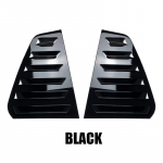 Skirta VW Accessories Golf 7 7.5 MK7 MK7.5 GTI R GTD 2013-2019 Automobilio galinio &scaron;oninio lango žaliuzės Oro angos priekinio stiklo dekoravimo dangtelis juoda