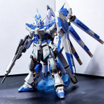 RG 1/144 Hi-Nu surinkimo modelio rinkinys su vandens lipdukais, be stovo, veiksmo figūrėlės, stalo puo&scaron;mena, staigmena, kolekciniai žaislai
