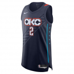 Nike Shai Gilgeous-Alexander Oklahoma City Thunder Miesto Edition Vyri&scaron;ki Nike Dri-FIT Adv Nba Autenti&scaron;ki mar&scaron;kinėliai HM6117-438 XL