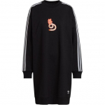 Adidas Originals ilgomis rankovėmis suknelė moteri&scaron;ka juoda HT3773 30