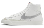 Nike Blazer Mid 77 Baltas Sidabrinis Metalinis Moteri&scaron;kas CZ1055-112 42.5