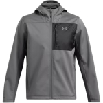 Under Armour Storm ColdGear Infrared Shield 2.0 striukė su gobtuvu vyri&scaron;ka Pilka 1371587-025 XL black