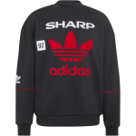 Adidas Originals Manchester United Sportinis megztinis 90 Apvalus kaklas Sportinis megztinis ilgomis rankovėmis Vyri&scaron;kas megztinis KC6383 M red
