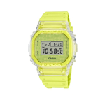 Casio G-Squad Serija Madingas Retro Atsparus Vandeniui Smūgiams Sportinis Kvarcinis Laikrodis Unisex Laikrodžiai Geltonas DW-5600GL-9PR Capsule Toy Box Limited Edition beige