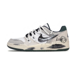 Nike Full Force Echo Manufacturing, Street Scribbles, Versatile Abrasion Resistant Abrasion Resistant Low top FZ3595-100(Team1334-) 44.5 gray