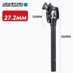 SunTour NCX Taivanas Kalnų Dviračio Sėdynės Laikiklis 27.2mm/31.6mm Sulankstomas Amortizuojantis Sėdynės Stulpas Dviračiams Dviračių Aksesuarai black