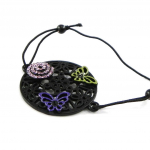 NOA [H8746] - Bracelet Cr&eacute;ateur 'Carmen' violet vert violetinė