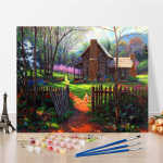 Menai PASIDARYK PATS Tapyba pagal skaičius Skaitmeninė aliejinė tapyba Namų dekoras Deimantinė tapyba Aliejinė tapyba Skaičiai Tapyba Pomėgiai 40x50cm no frame