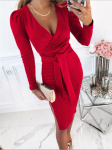 Eleganti&scaron;ka bodycon seksuali Moteri&scaron;ka suknelė moterims 2022 m. vasaros V formos kaklo vakarėlių klubinės midi suknelės Moteri&scaron;kas chalatas moteri&scaron;kas moteri&scaron;kas vestidos mujer XXXL