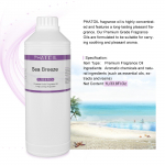 PHATOIL 1000ml/33.8fl.oz Kvapieji aliejai, skirti difuzoriui, žvakių gamybai, &bdquo;pasidaryk pats&ldquo; kvepalai, oro gaivikliai, idealiai tinka namų biuro automobiliui Sea Breeze