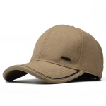 NORTHWOOD prekės ženklo vyri&scaron;kos kepuraitės vientisos medvilnės beisbolo kepuraitės vyri&scaron;kos golfo &bdquo;snapback&ldquo; atsitiktinės sunkvežimių skrybėlės, reguliuojamo dydžio 55-60 cm chaki