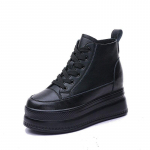 fujin 9cm platforma plei&scaron;tiniai batai sportbačiai pompos baltos platformos oro tinklelis tu&scaron;čiaviduriai pompos batai moteri&scaron;ki zapatos de mujer 37