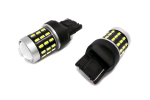 2 szt żar&oacute;wka LED 7440 W21W 12-24V CANBUS 1800lm biała z soczewką Off-Road