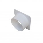 Vonios jungės prijungimo prie sienos plok&scaron;tės ABS oro kondicionieriui 100mm