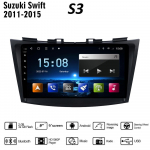9 colių belaidis automobilinis radijas Carplay, skirtas Suzuki Swift 2011-2015 Android Multimedia Video Player GPS navigacija WIFI 2+32GB 2+32GB