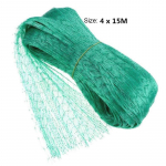 4M x 15M apsaugantis nuo pauk&scaron;čių, tvenkinio, sodo tinklas, augalų, daržovių ir vaisių apsaugai, smulkus tinklelis 4X15M