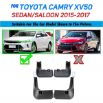 4vnt automobilio priekinio galinio purvasaugio purvasaugiai, skirti Toyota Camry XV50 2015 2016 2017 purvasaugiui