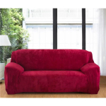 Stori pliu&scaron;iniai elastingi sofos užvalkalai svetainei Sekcijiniai kampiniai baldai Slydimas sofos užvalkalas 1/2/3/4 vietos vienspalvis Medium(145-185cm)1pc