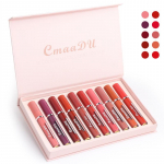 CmaaDu 10 Pieces Are Matte Lipstick Red Lip Gloss