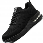 Nauji apsauginiai batai su oro pagalvėlėmis Vyri&scaron;ki moteri&scaron;ki darbiniai sportbačiai Plieniniai batai Nepramu&scaron;ami sportiniai darbo batai Vyri&scaron;ki Nesunaikinami apsauginiai batai Darbiniai batai