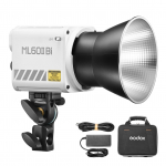 GODOX ML60II Bi 70 W vaizdo ap&scaron;vietimas dvispalvis fotografijos ap&scaron;vietimas 2800K-6500K pritemdomas CRI daugiau nei 96 su GODOX EU Plug balta