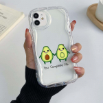 Samsung Galaxy A25, skirtas iPhone 15 Xiaomi Poco X6 Pro Redmi 12c Huawei Honor 90 telefono dėklai NY8 Delicious Avocado art i&scaron;skirtinis kreminio ra&scaron;to mink&scaron;tas dėklas Samsung A15 skaidri