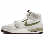 Air Jordan Legacy 312 Drakono Metų Vyri&scaron;ki Sportbačiai Kreminis Sail Metalinis-Auksinis-Grūdėtas HF0745-131 40