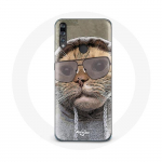 Coque pour Huawei p30 lite Chat avec une capuche photo drole Animaux